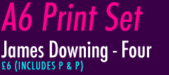 A6 James Downing Print Set