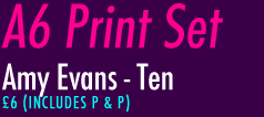 A6 Amy Evans Print Set