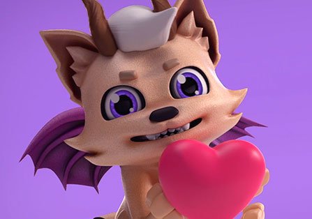 Kai 3D Modelling Character Mascot